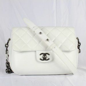 Chanel Rock My Shoulder White